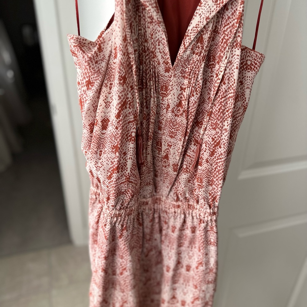 Joie mini printed dress with elastic waist detail - Picture 3 of 6